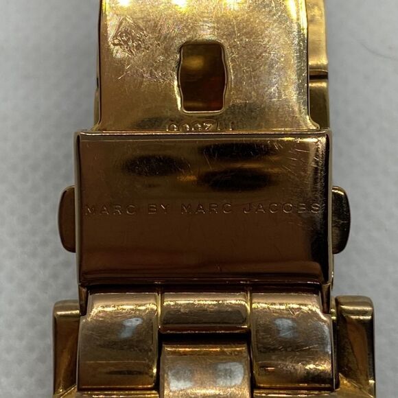 💛 Authentic Marc by Marc Jacobs Amy Brown Crystal Watch - Picture 4 of 5